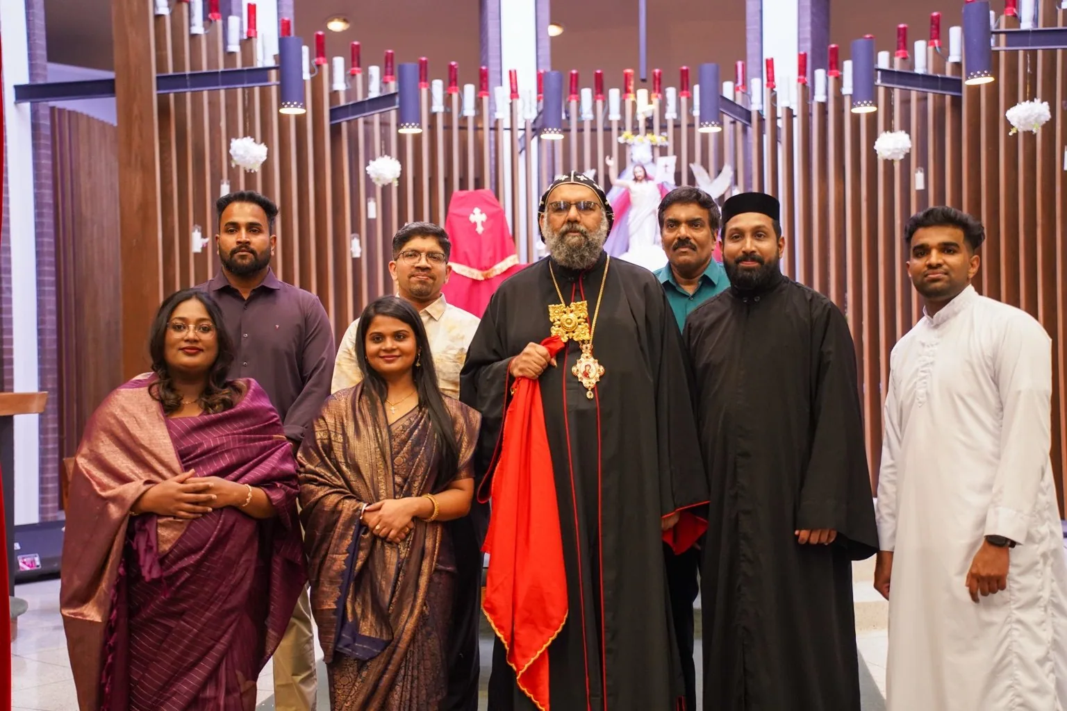 St. Mark managing committee and parish representatives