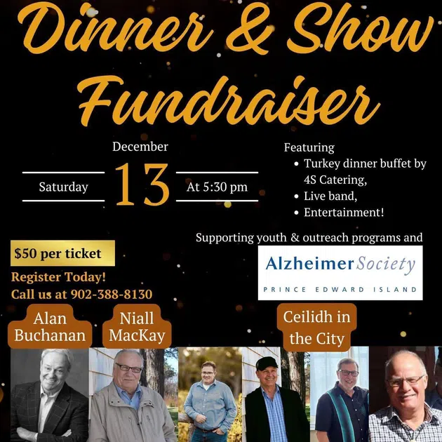 Dinner & Show Fundraiser for Alzheimer’s Society, photograph 1